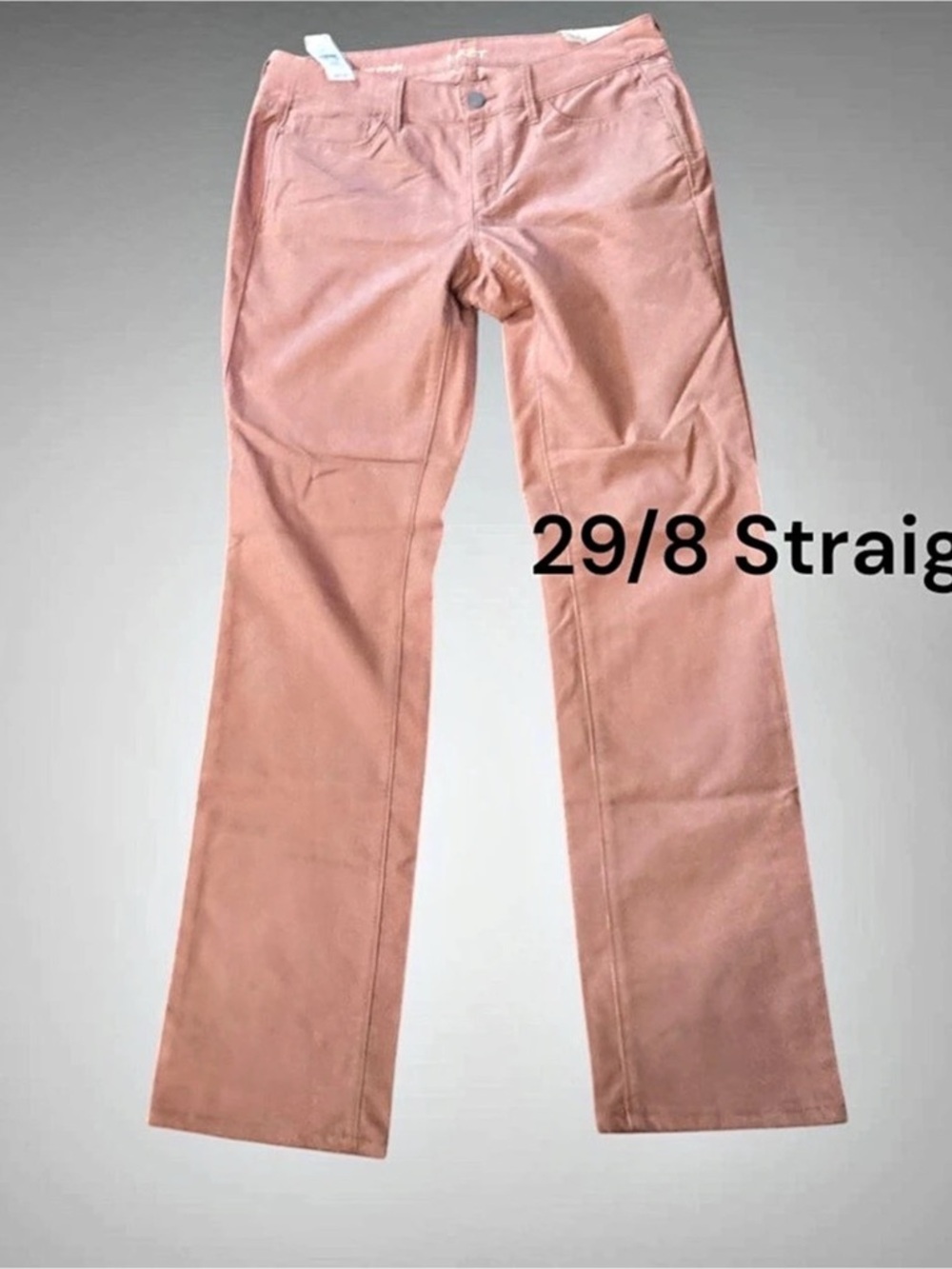 LOFT Pink Straight Leg Pants Waist 29